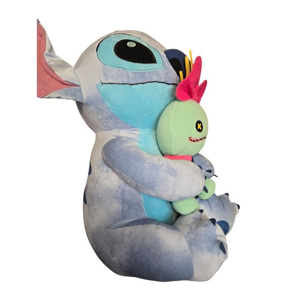 Disney Lilo & Stitch 23" Plush Stitch Hugging Scrump Doll Stuffed Toy - Picture 5 of 9